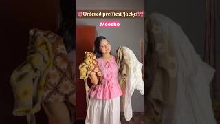 Rs345 Meesho Jacket🎀✨ meeshohaul meeshowinterhaul winterjackets meeshofinds sweaterhaul [upl. by Bradney982]