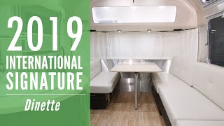 2019 Airstream International Signature CCD 27TB  Dinette [upl. by Carmelina]