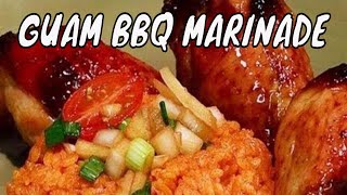 CHAMORRO BBQ Marinade  Guam Food  Chamorro Recipes [upl. by Erdah]