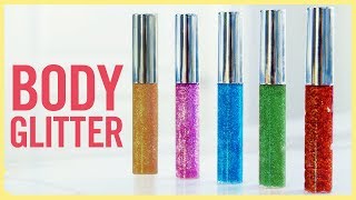 STYLE amp BEAUTY  DIY Body Glitter [upl. by Iur]