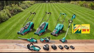 Rotak 43 LI Cordless Ergoflex Lawnmower [upl. by Ribaj]