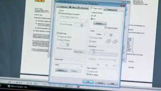 Epson Printer  How to Print TwoSided Duplex [upl. by Mcquade298]