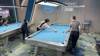 Yana Halliday vs Ho Hsin Ju  8ball race to 11 9ball race to 9 ￼ 13112023 [upl. by Hildagard]