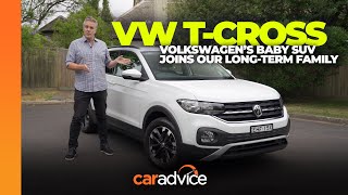 2021 Volkswagen TCross Life review  Long Term review introduction  CarAdvice [upl. by Cookie731]