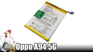 Guía del Oppo A94 5G Cambiar batería [upl. by Kermit]