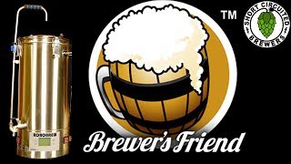 ROBOBREW  Brewers Friend Equipment Profile  Bonus Recipe Shared [upl. by Attiuqehs438]