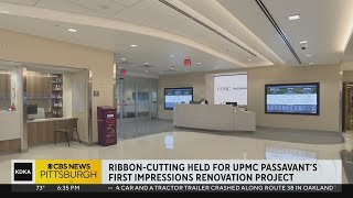 Ribbon cutting held for UPMC Passavants First Impressions renovation project [upl. by Newmark]