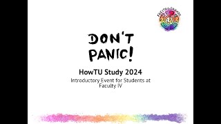 How TU Study Winter Term 20242025 [upl. by Htebazileharas]