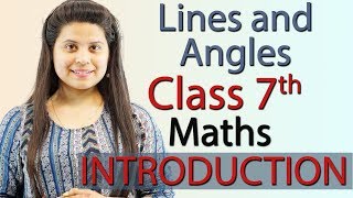 Lines and Angles  Chapter 5 Introduction  NCERT Class 7th Maths Solutions [upl. by Haase840]