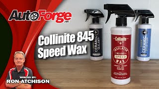 New Product Review  Collinite Insulator 845 Speed Wax [upl. by Ynaffad]