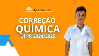 Resolução QUÍMICA  UFPR 2025 [upl. by Raseda]