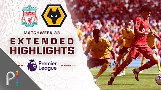 Liverpool v Wolves  PREMIER LEAGUE HIGHLIGHTS  5192024  NBC Sports [upl. by Ancilin71]