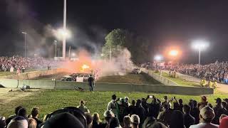 Richmond fair demolition derby 6 cylinder heat 2024 [upl. by Norita]