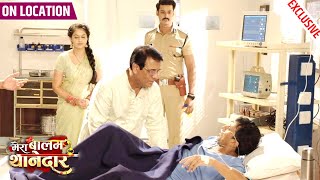 Mera Balam Thanedaar  Hospital Pahuche Veer Aur Bulbul Veer ke Pita Hue Emotional  On Location [upl. by Tri]