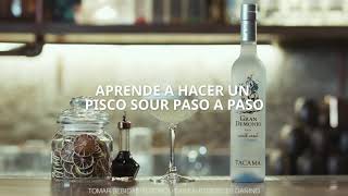 Pisco Sour  Receta Paso a Paso [upl. by Nomed199]