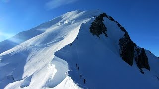 Mont Blanc Goûter Route  Chamonix [upl. by Aihtnis]