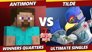 DTN 2023  Antimony Steve Vs Tilde Falco Smash Ultimate  SSBU [upl. by Clarke]