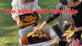 Soaking Shoes In Honey [upl. by Sipple]