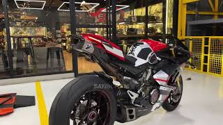 The Ultimate Bike Roar Ducati Panigale V4S with Termignoni 4USCITE Titanium Exhaust System [upl. by Deanna907]