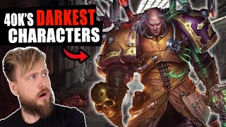 The 10 Most DISTURBING 40K Characters Warhammer 40K Lore [upl. by Ettenil]