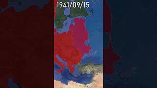 Operation Barbarossa WW2 shorts animation map [upl. by Abernathy]