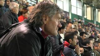 ArezzoCarrarese 14 polemiche in tribuna [upl. by Sirois]