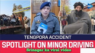 Viral Srinagar accident video 🤔 [upl. by Secundas]