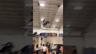 Toronto Snowmobile Show  Freestyle snowmobile sled motocross freestyle wheelie Twinstunts [upl. by Rizan638]