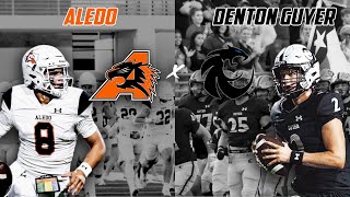 Aledo vs Denton Guyer Highlights TXFBLIFE GAME OF THE WEEK Texas High School Football txhsfb [upl. by Giarla]