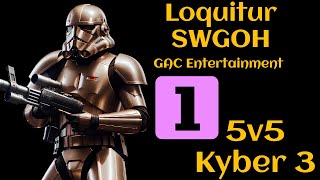 SWGOH Loquitur 5v5 GAC M1 The Time Has Come to Fix GAC [upl. by Collbaith]