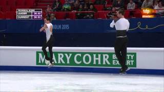 Fedor Klimov amp Ksenia Stolbova SP Pairs European 2015 Stockholm [upl. by Inahpets]