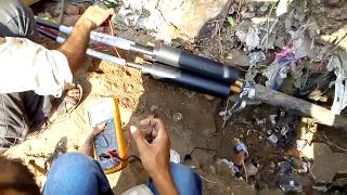 Conductor to ground test on cable jointingcable jointing part1 [upl. by Afton]