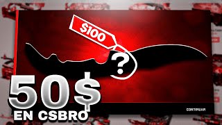 DEPOSITO 50 EN CSBRO Y SACO ESTE CUCHILLO  PROMO [upl. by Repohtsirhc591]