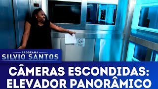 Elevador Panorâmico  Panoramic Lift Prank  Câmeras Escondidas 060518 [upl. by Farrish862]