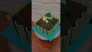 ￼ 3 tier chocolate cake decorating ideas youtubeshorts shorts chocolatecake cakedesigns [upl. by Irreg]