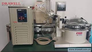 DWRE Series Rotary Evaporator High Precision Large Volume Water DualPurpose Systemlabequipment [upl. by Ramiah]