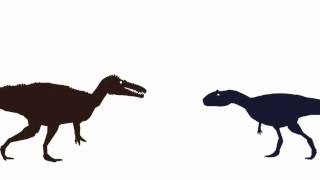 Suchomimus vs Allosaurus [upl. by Gilford]