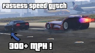 GTA 5 Fastest Speed Glitch Yet  WIN EVERY DRAG RACE  Super Easy  Fun Speed Glitch GTA V [upl. by Teragramyram]