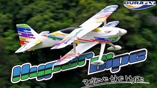 HobbyKing Product Video  Durafly HyperBipe 900mm [upl. by Ennaecarg]