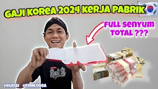 gaji korea selatan tahun 2024  22 hari kerja pabrik die casting korea [upl. by Nilkoorb632]