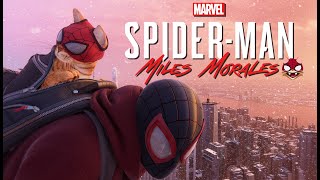 AJR  Ordinaryish People feat Blue Man Group  Spiderman Miles Morales PS5 Web SwingingCombat [upl. by Lonee]