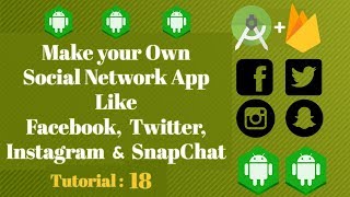 Firebase Social Network App  Android Studio Tutorial 18  App Bar Layout  Toolbar Back Button [upl. by Nashom116]