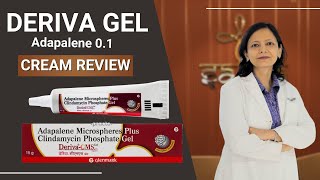 Deriva CMS gel  how to use Adapalene gel  Adapalene gel honest review  Differin  Deriva MS gel [upl. by Kalk675]