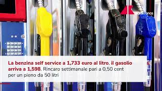 Carburanti salgono ancora i prezzi [upl. by Ynez]