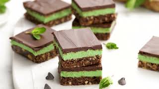 How to Make Mint Nanaimo Bars [upl. by Aernda]