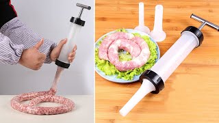 Manual Sausage Filling Machine Review 2021 Does it work？ [upl. by Hgielyak792]