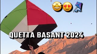 Quetta Basant 2024🤩🪁1st Day Celebration🥰😍Aj To Maza agaya [upl. by Hau]