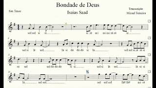 Bondade de Deus  Isaias Saad  Sax Tenor [upl. by Willock]