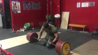 545 for 10 deadlift  Bradley Martyn [upl. by Annodam]