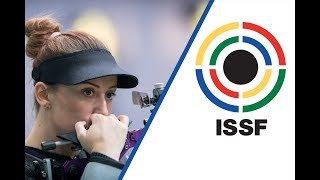 Interview with Andrea ARSOVIC SRB  2017 ISSF World Cup Final in New Delhi IND [upl. by Kendrick]